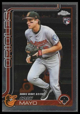 2025 Topps Chrome Update #USC94 Coby Mayo