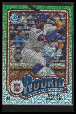 2024 Bowman Rookie of the Year Favorites Mojo Refractors #ROY-1 Ronny Mauricio