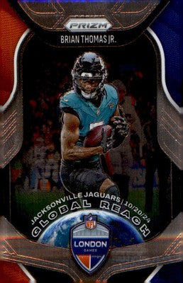 2025 Panini Prizm Global Reach #8 Brian Thomas Jr.