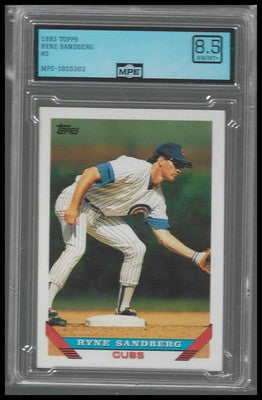 1993 Topps #3 Ryne Sandberg MPE 8.5