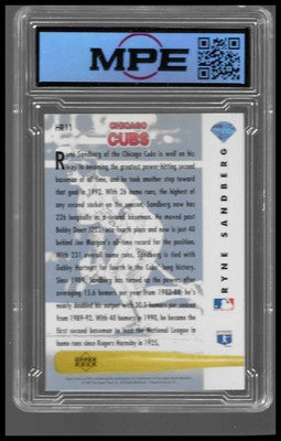 1993 Upper Deck Ryne Sandberg Home Run Heroes #HR11 MPE 9 Mint Cubs HOF