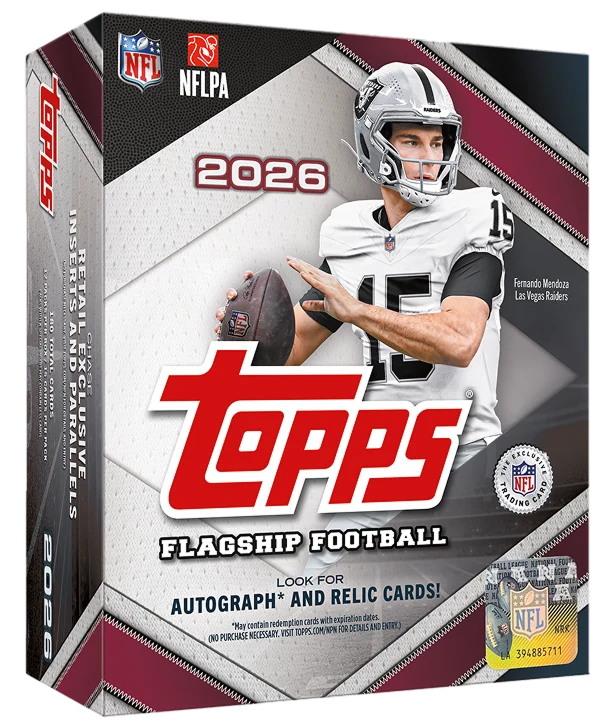 2026 Topps Flagship Football - Mega Box Pre-Order wont be shipped out until August 21, 2026