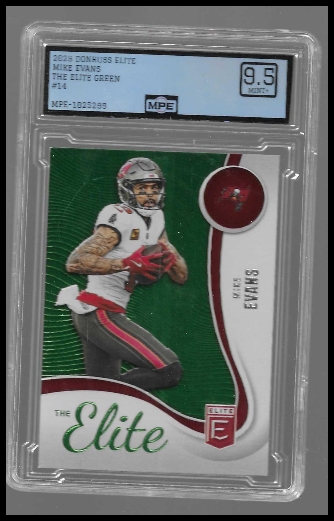 2025 Donruss Elite The Elite Green #14 Mike Evans