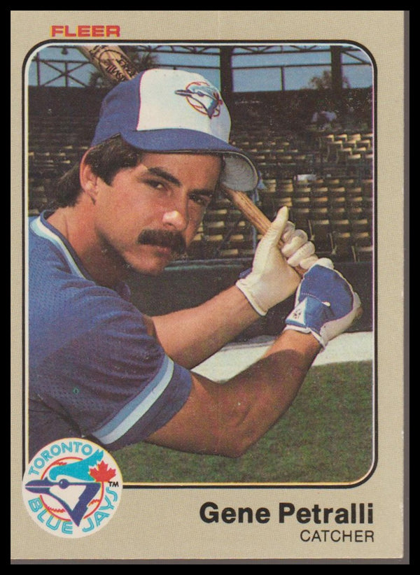 1983 Fleer #439 Gene Petralli