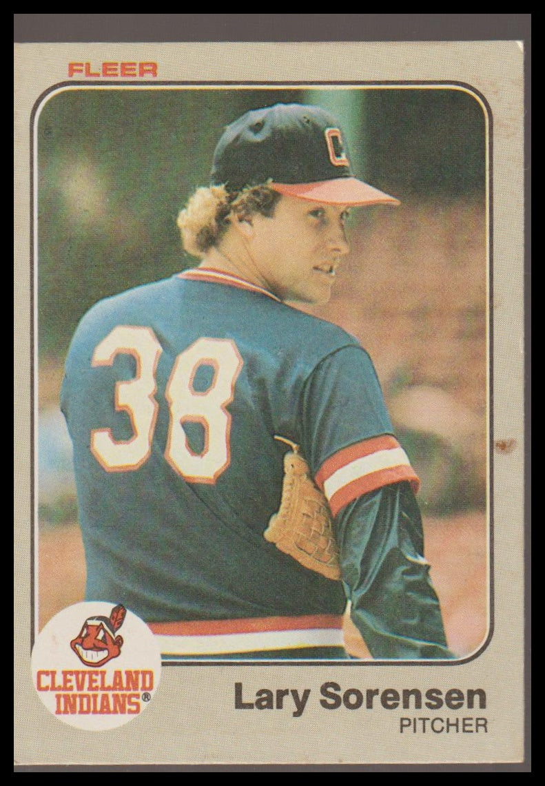1983 Fleer #418 Lary Sorensen