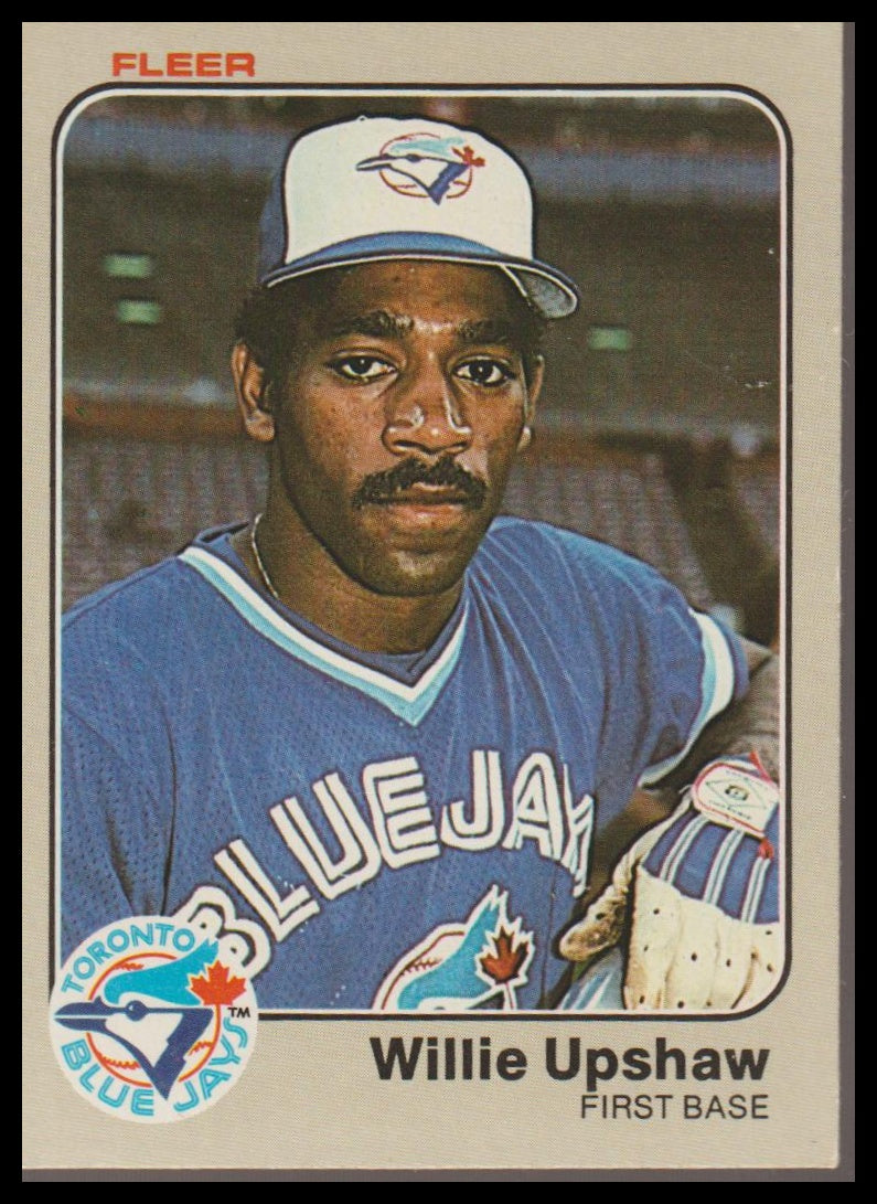 1983 Fleer #442 Willie Upshaw