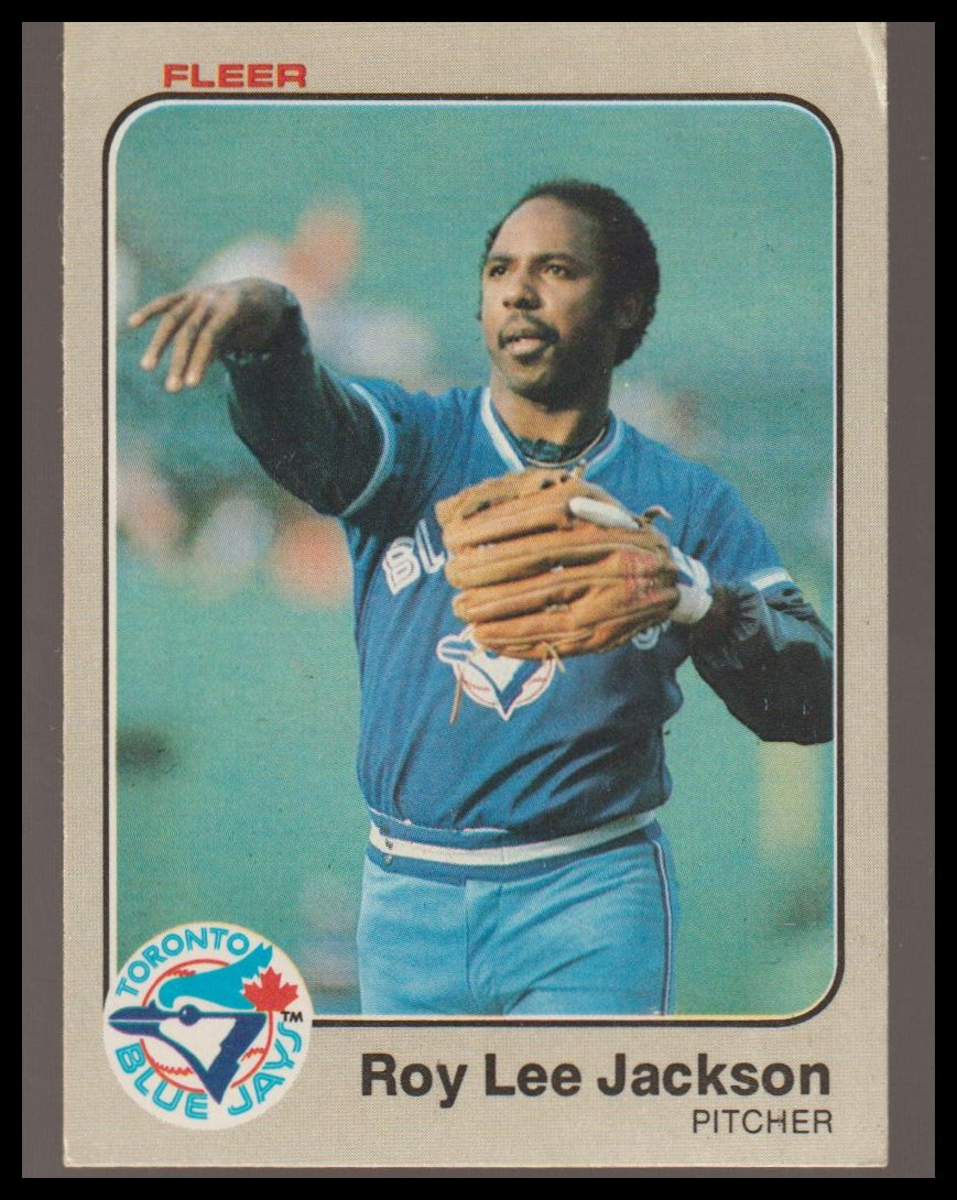 1983 Fleer #431 Roy Lee Jackson