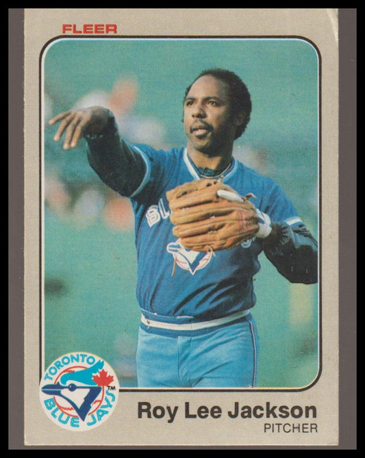 1983 Fleer #431 Roy Lee Jackson