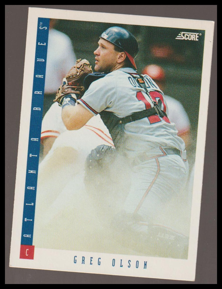 1993 Score #209 Greg Olson