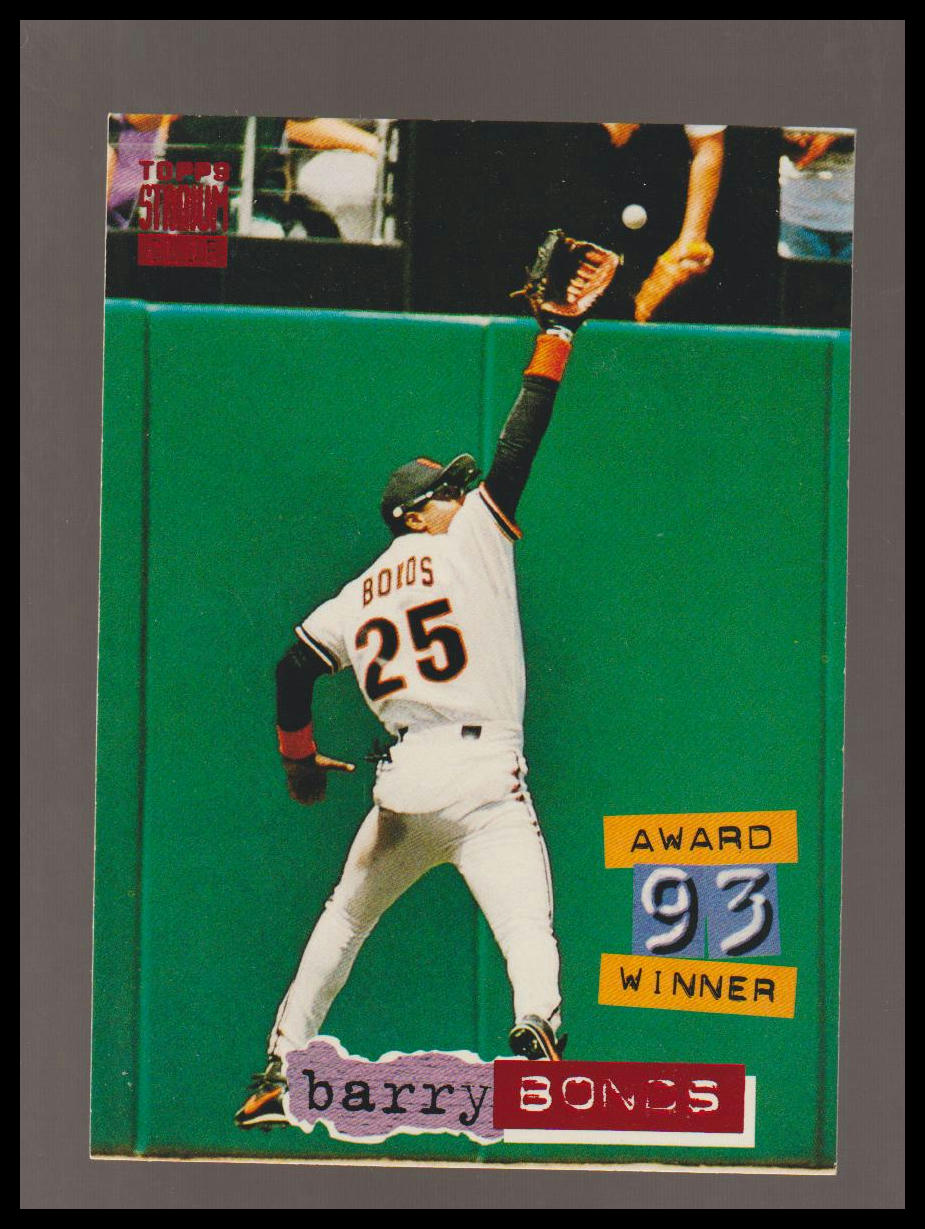1994 Stadium Club #238 Barry Bonds