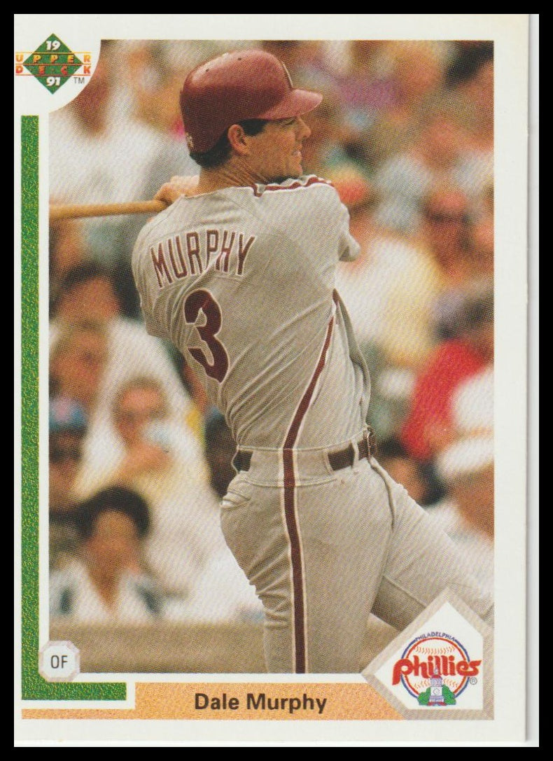 1991 Upper Deck #447b Dale Murphy