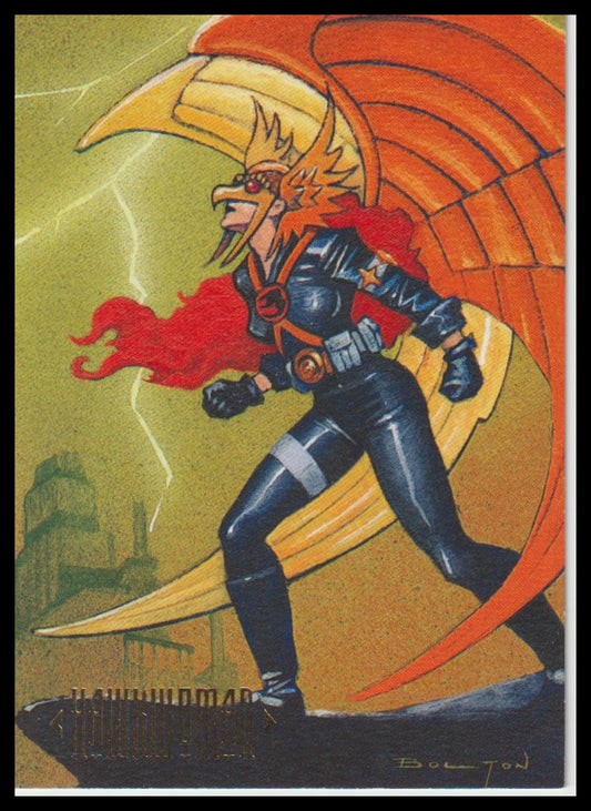 1994 SkyBox DC Master Series #83 Hawkwoman