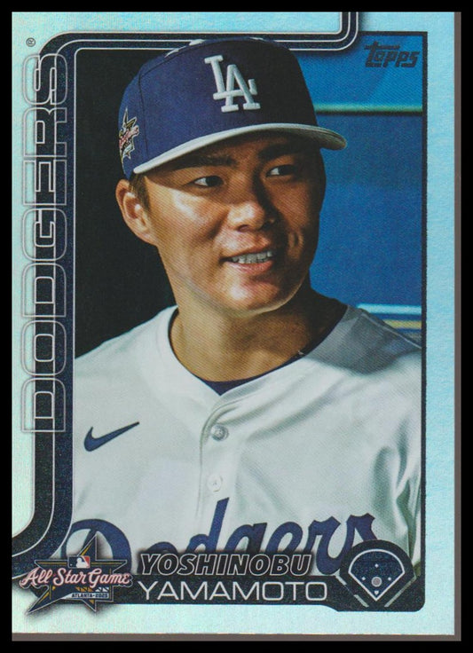 2025 Topps Update #ASG-32 Yoshinobu Yamamoto 2025 All-Star Game