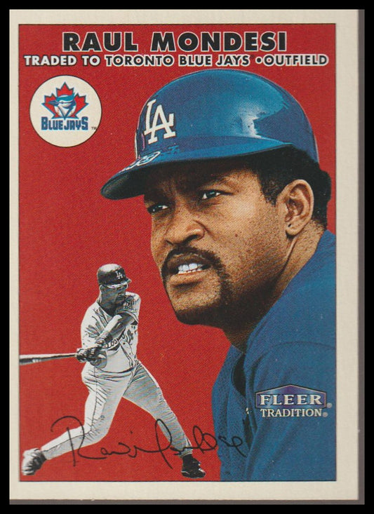 2000 Fleer Tradition #248 Raul Mondesi