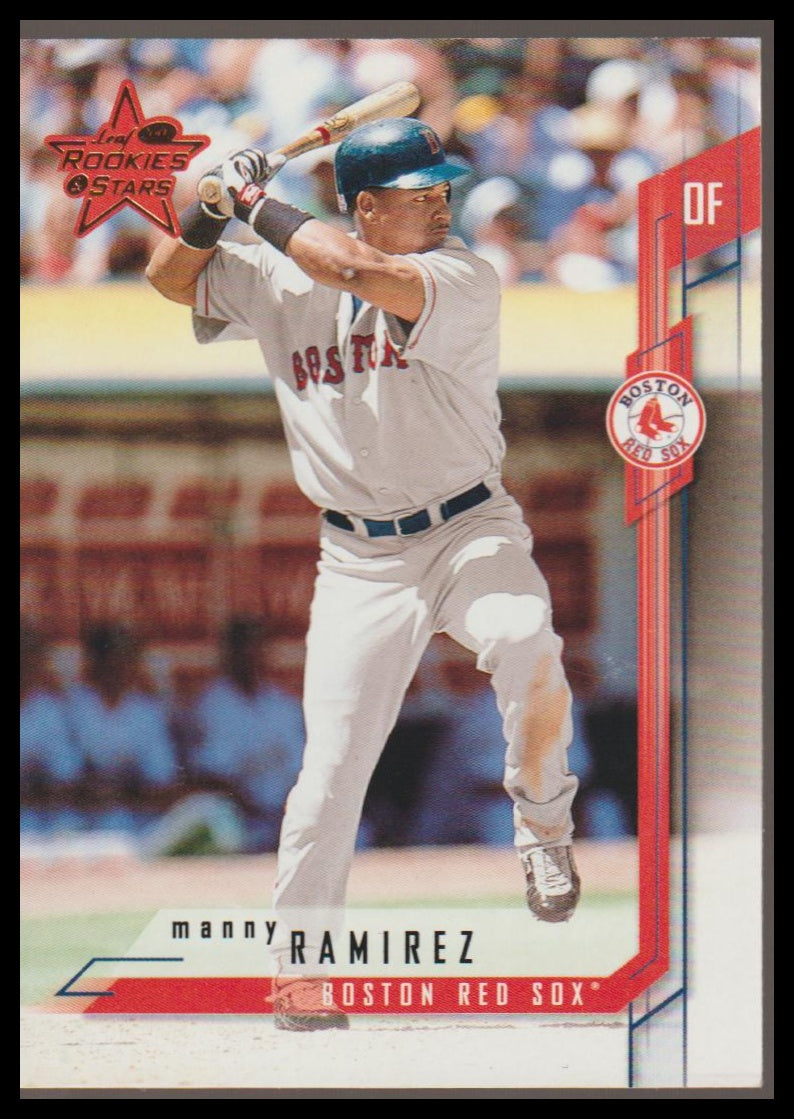 2001 Leaf Rookies & Stars #24 Manny Ramirez