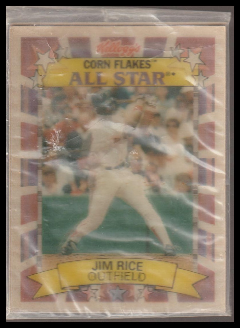 1992 Kellogg's Corn Flakes All-Stars #8 Jim Rice