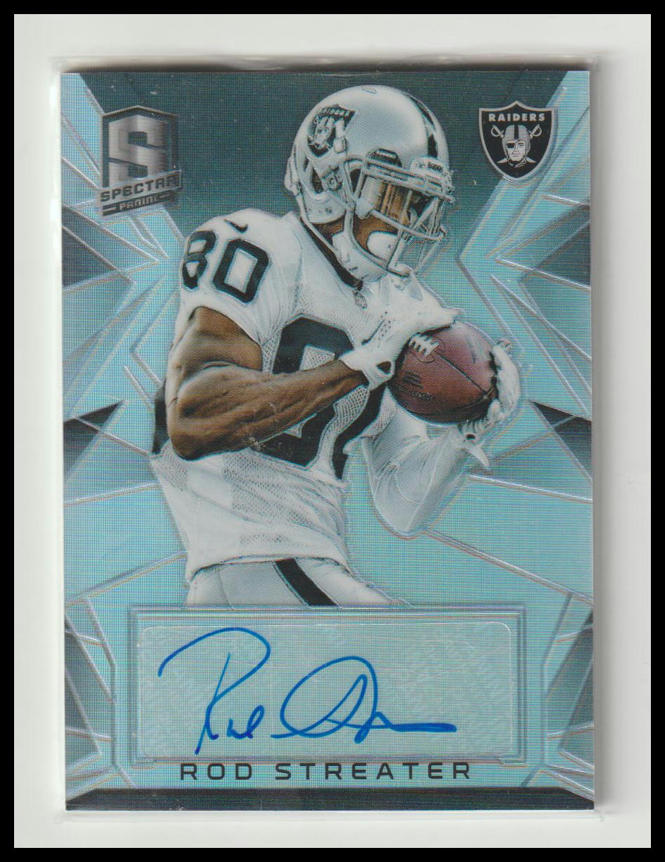 2015 Panini Spectra #S-RS Rod Streater Signatures #/99
