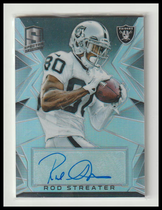 2015 Panini Spectra #S-RS Rod Streater Signatures #/99