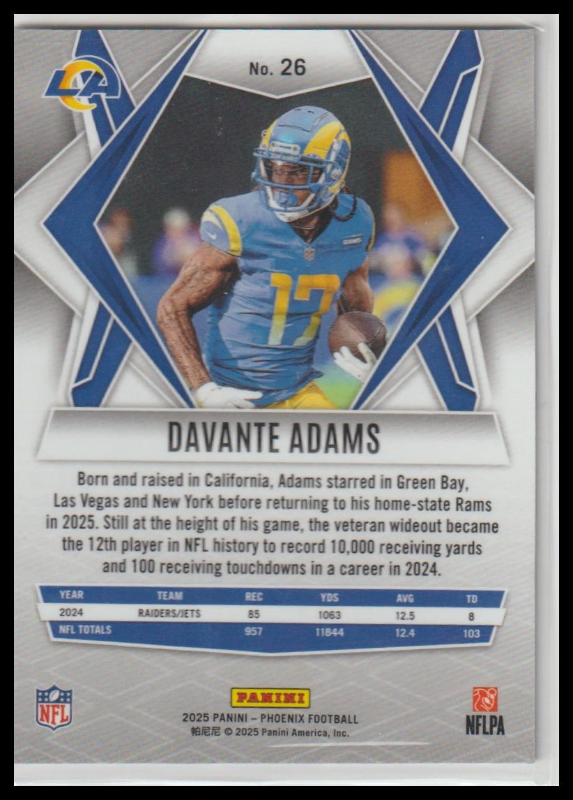 2025 Panini Phoenix #26 Davante Adams