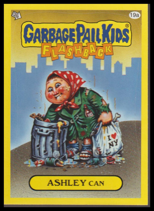 2011 Topps Garbage Pail Kids Flashback Series 3 #19a Ashley Can