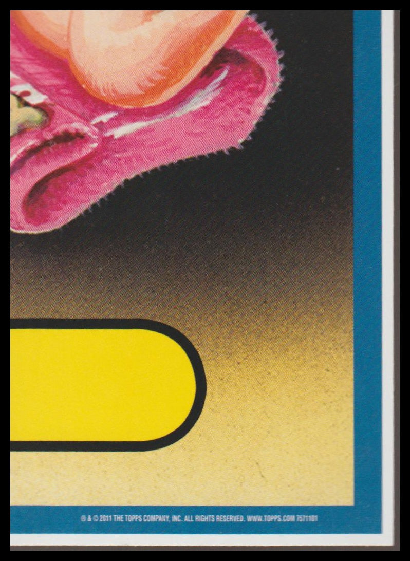2011 Topps Garbage Pail Kids Flashback Series 3 #7a Disgustin' Justin
