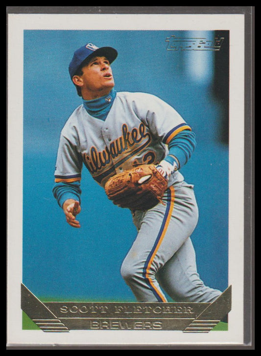 1993 Topps #97 Scott Fletcher Gold