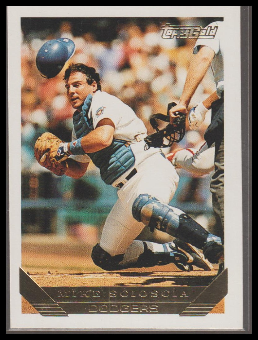 1993 Topps #202 Mike Scioscia Gold