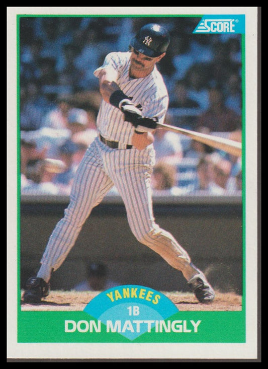 1989 Score #100 Don Mattingly