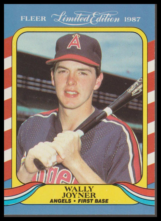 1987 Fleer Limited Edition #23 Wally Joyner