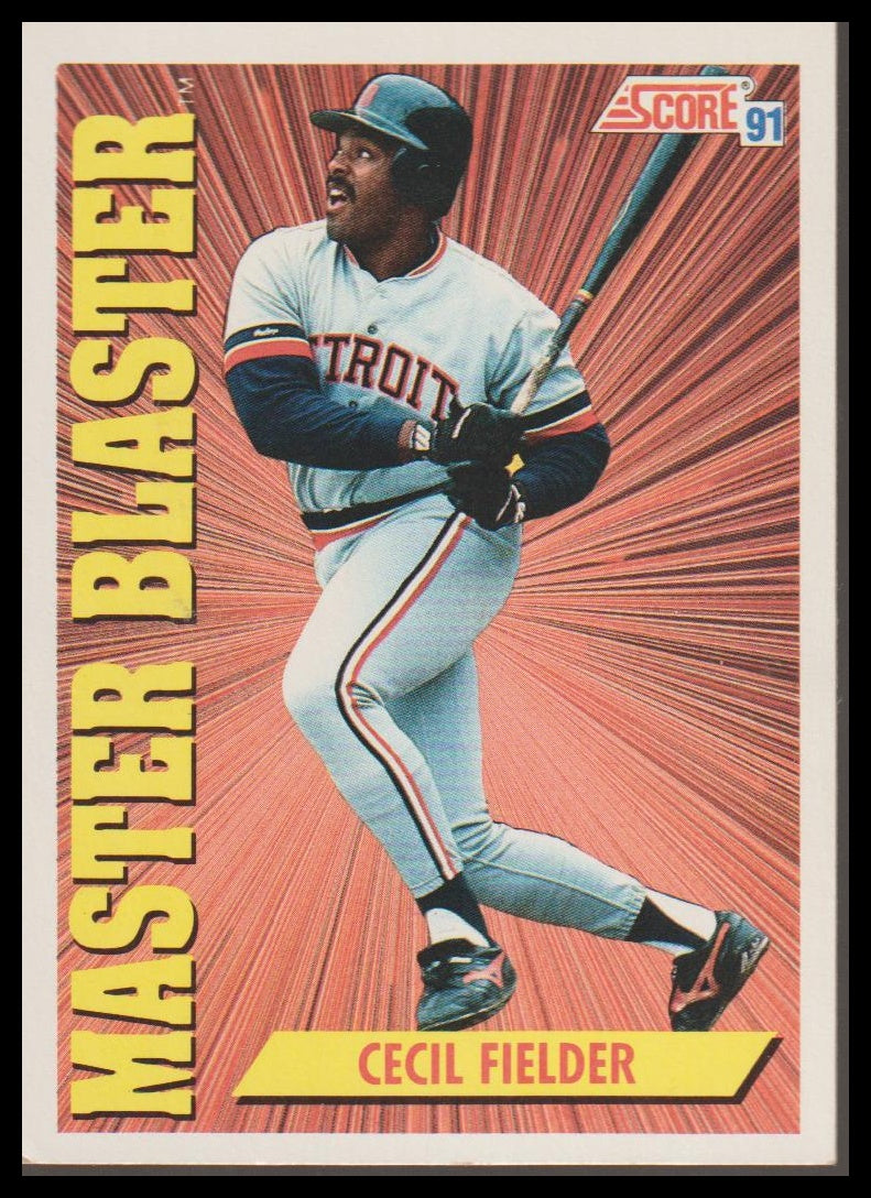 1991 Score #693 Cecil Fielder