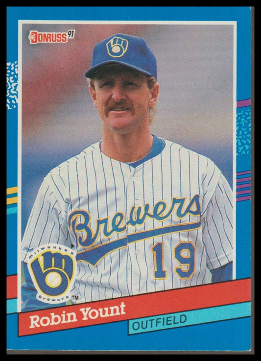 1991 Donruss #272b Robin Yount