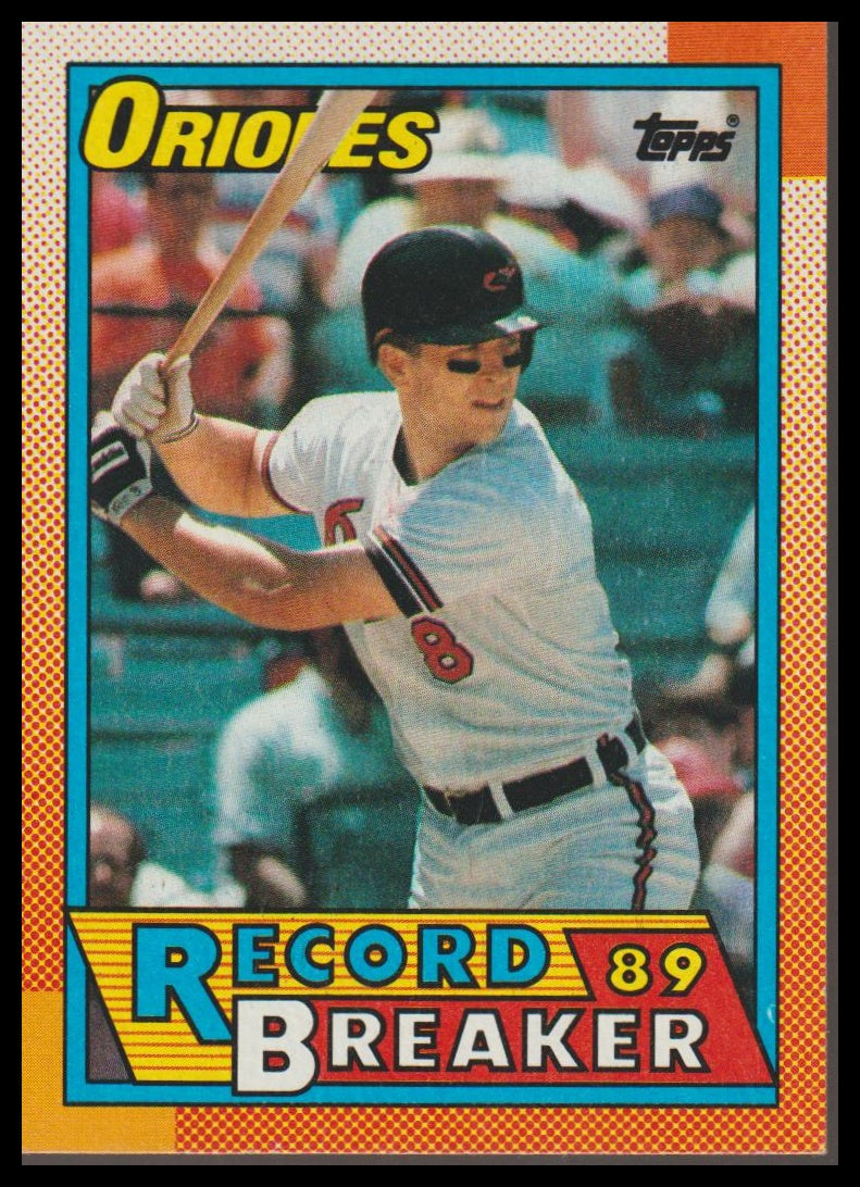 1990 Topps #8 Cal Ripken