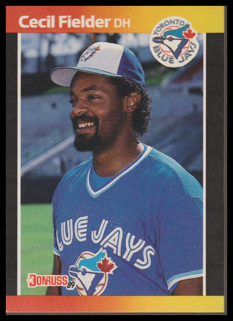 1989 Donruss #442c Cecil Fielder