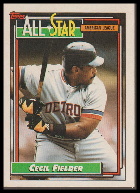 1992 Topps #397 Cecil Fielder