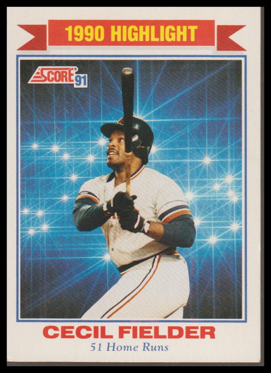 1991 Score #770 Cecil Fielder