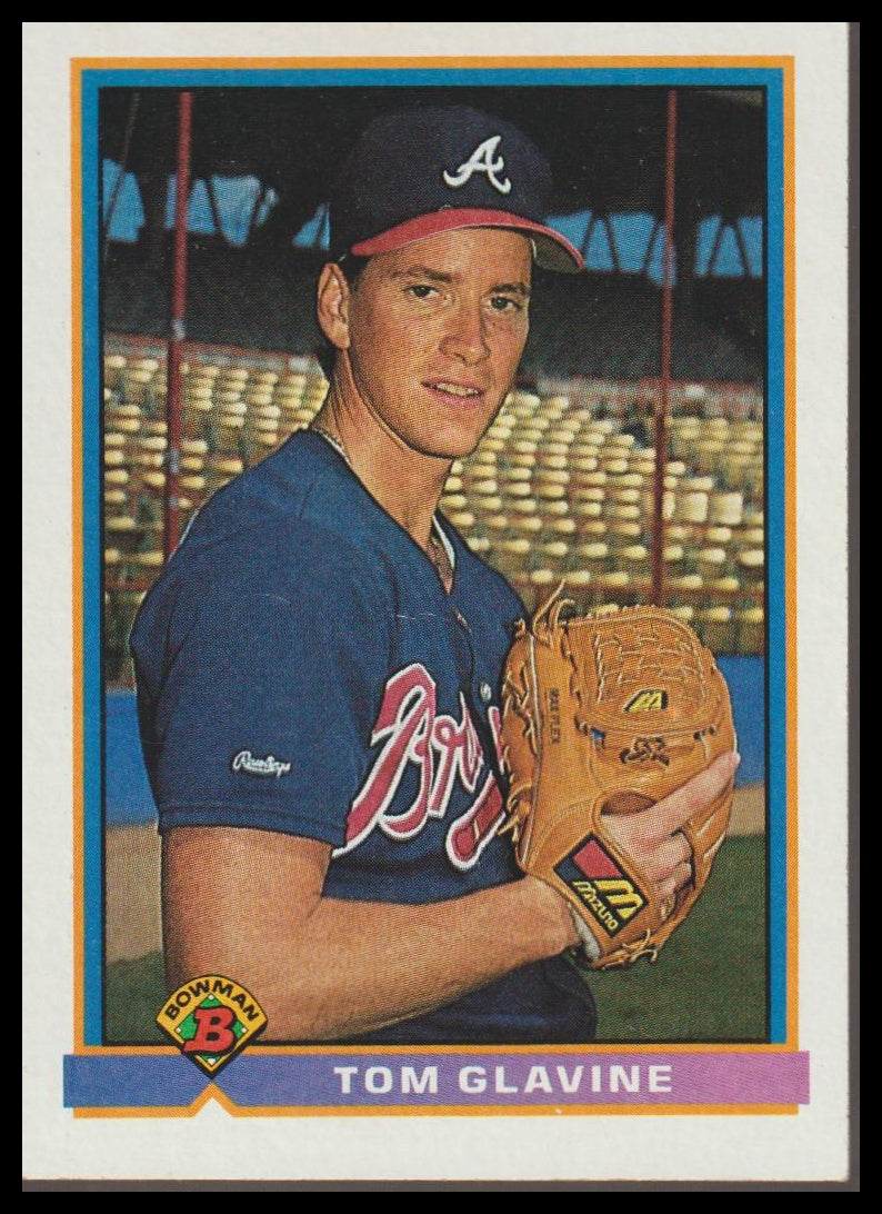 1991 Bowman #576 Tom Glavine