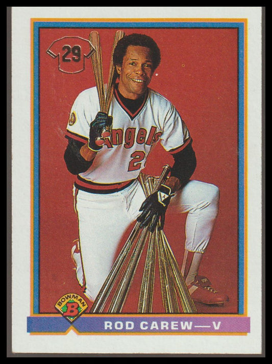 1991 Bowman #5 Rod Carew