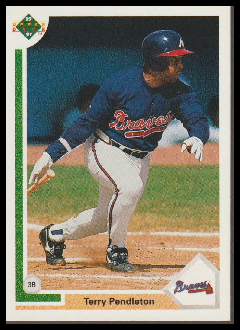 1991 Upper Deck #708b Terry Pendleton