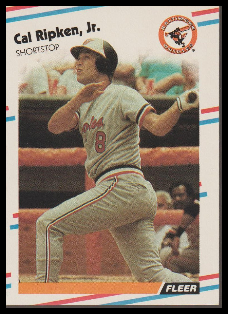 1988 Fleer #570 Cal Ripken, Jr.