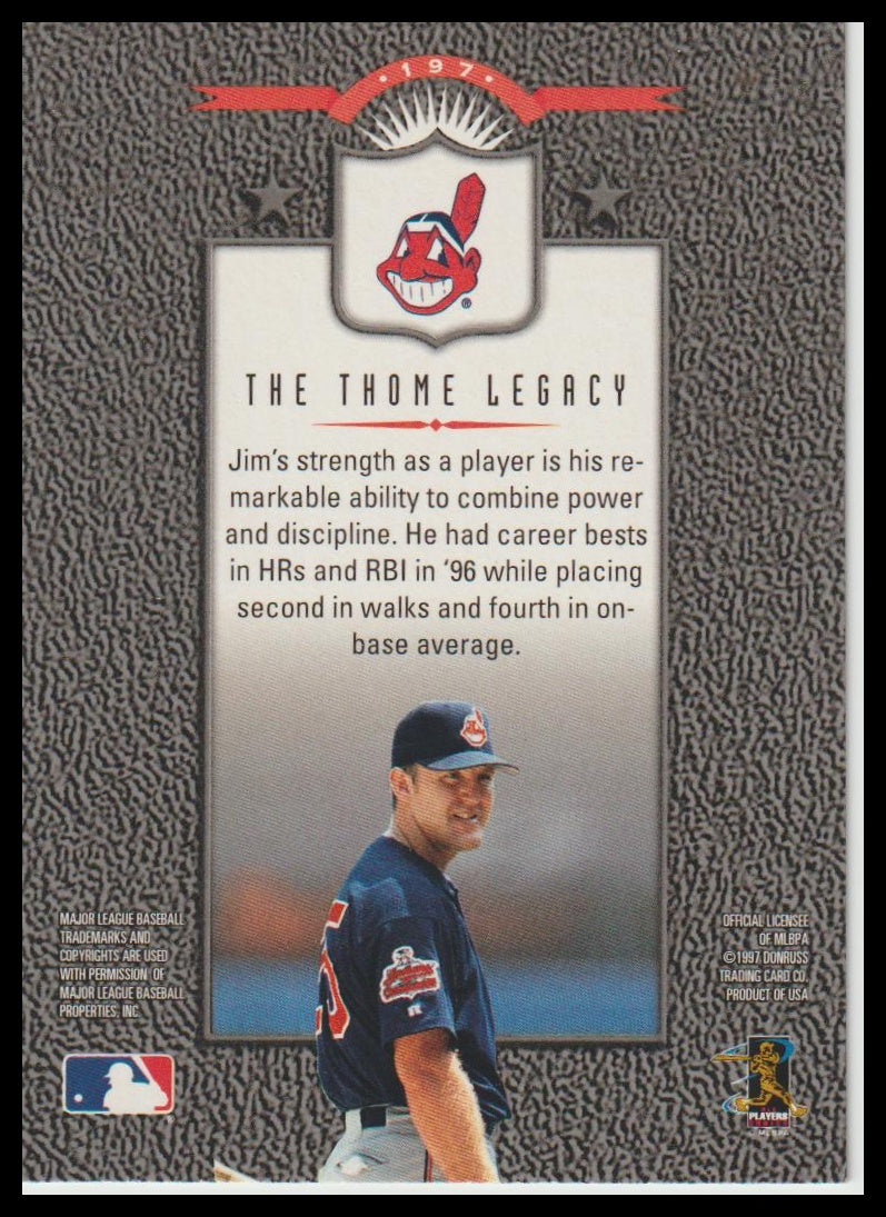 1997 Leaf #197 Jim Thome