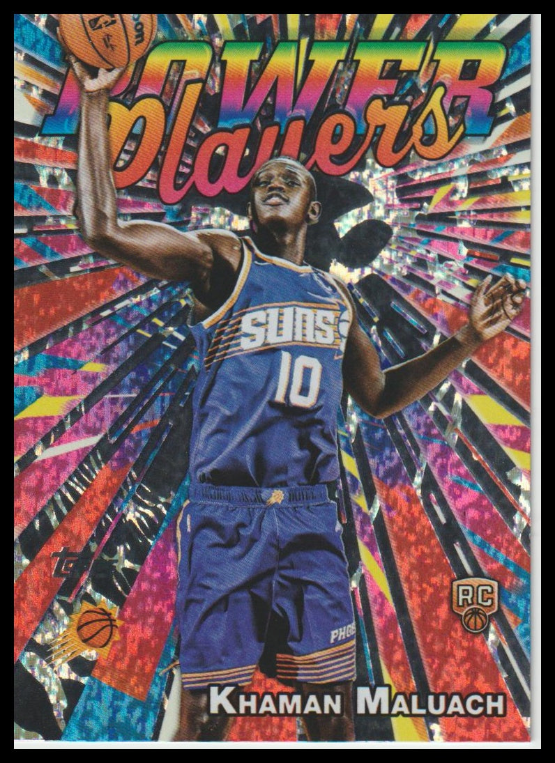 2025-26 Topps #PP-20 Khaman Maluach Power Players Holo Foil