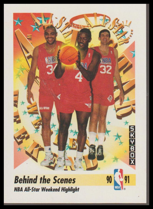 1991-92 SkyBox #317 Behind the Scenes