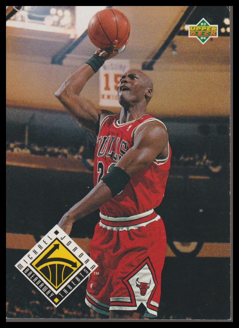 1993-94 Upper Deck #438 Michael Jordan Breakaway Threats