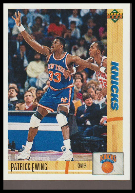 1991-92 Upper Deck #343 Patrick Ewing