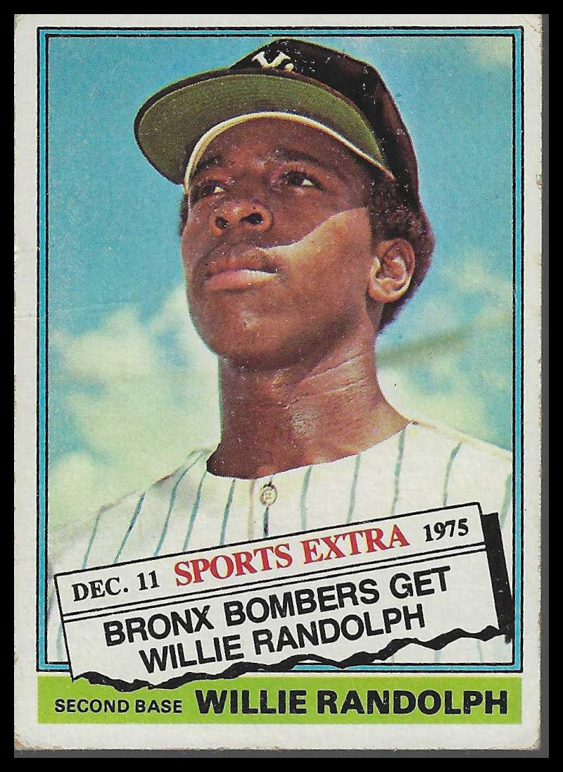 1976 Topps #592T Willie Randolph Traded
