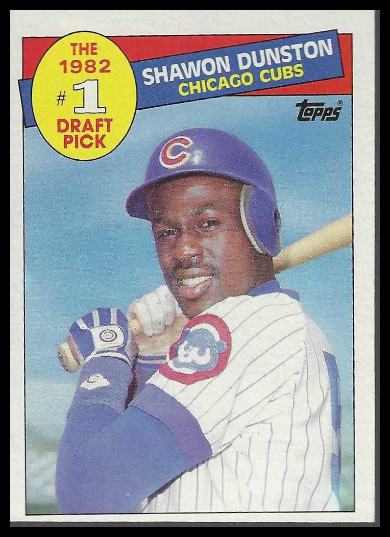 1985 Topps #280 Shawon Dunston
