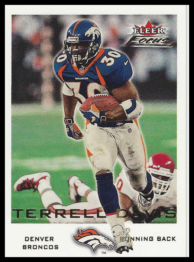 2000 Fleer Focus #161 Terrell Davis
