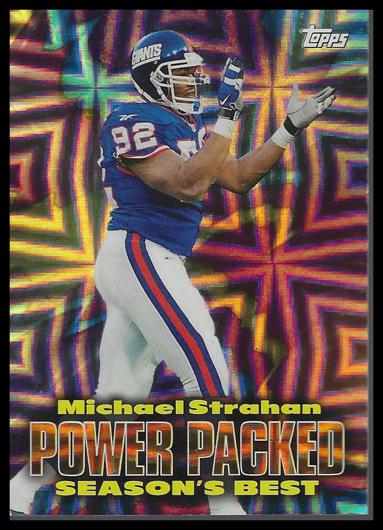 1999 Topps #SB18 Michael Strahan Season's Best