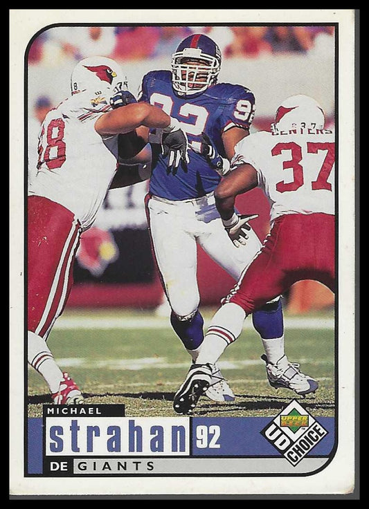 1998 UD Choice #118 Michael Strahan