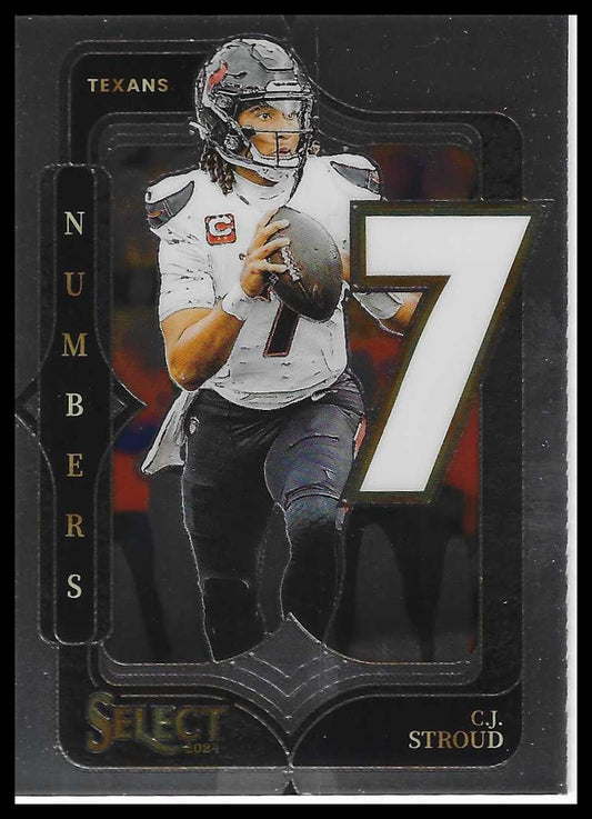 2024 Panini Select #18 C.J. Stroud Select Numbers